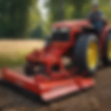 A comparison chart of rear tine tillers outlining features and specifications.