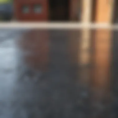 Finished Driveway Sealing Result