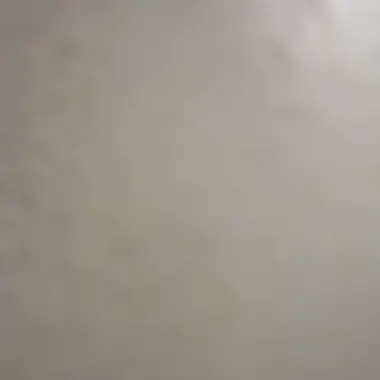 Flawless finish with sheetrock patching compound