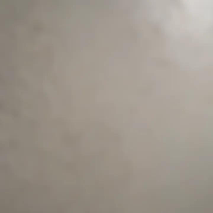 Flawless finish with sheetrock patching compound