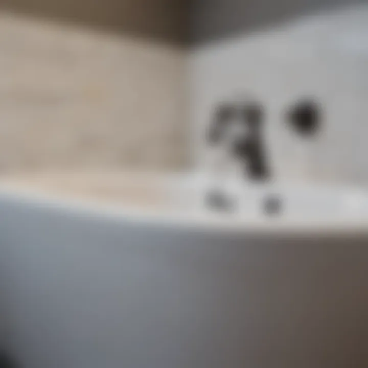 Sealed bathtub with Flex Seal