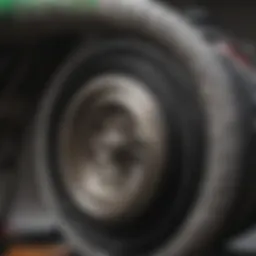 Close up of Flexzilla garden hose repair end with tools