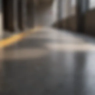 Impact of Floor Protection in Construction Projects Before and after scenario showcasing floor protection effectiveness
