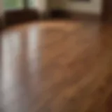 Floor sanding process with Minwax Oil-Based Polyurethane