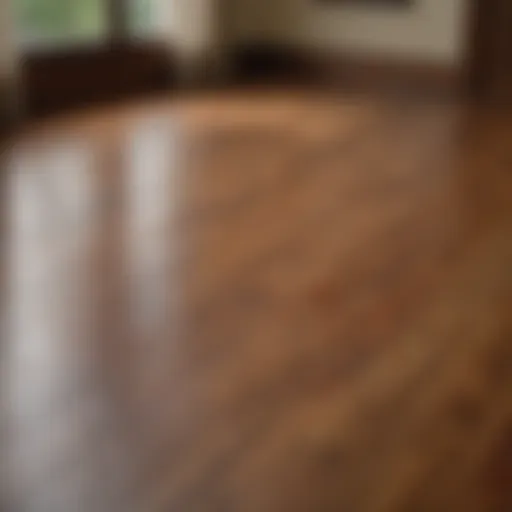 Floor sanding process with Minwax Oil-Based Polyurethane