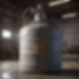 Foam stock tank maintenance equipment