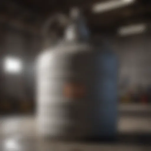 Foam stock tank maintenance equipment