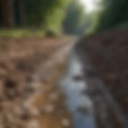 French Drain Excavation