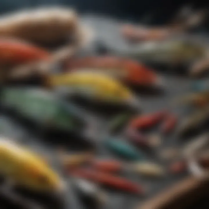 Selection of high-quality fishing lures