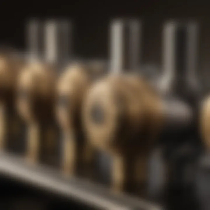 Illustration depicting the functionality of Kohler valve cartridges