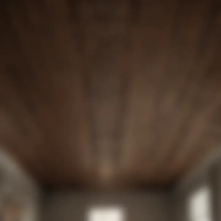 Elevating Ceiling Aesthetics with Furring Strips Half-inch furring strips installation on ceiling