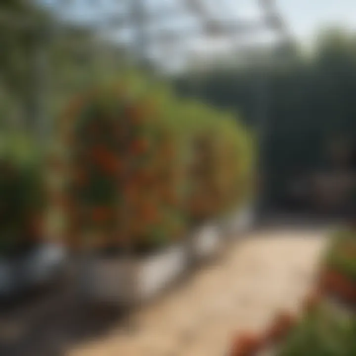 Simplicity in Maintenance of Galvanized Tomato Cages Galvanized tomato cage showcasing easy maintenance