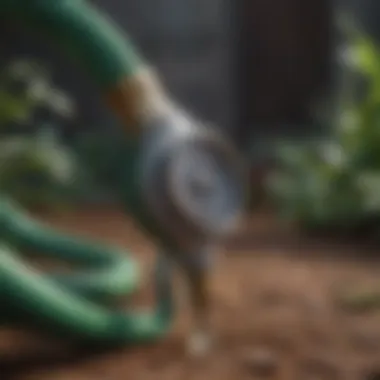 Essential Tools for Garden Hose Valve Maintenance A maintenance toolkit for garden hose valves including lubricant and cleaning tools