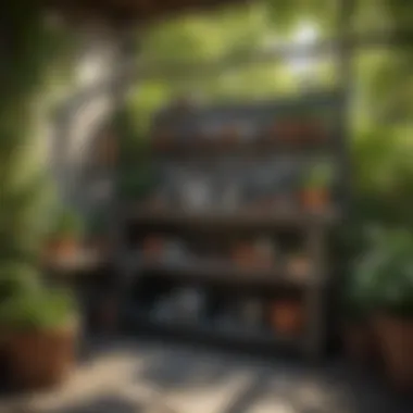 Garden Metamorphosis Snapshot Garden Transformation with Ace Hardware Potting Bench