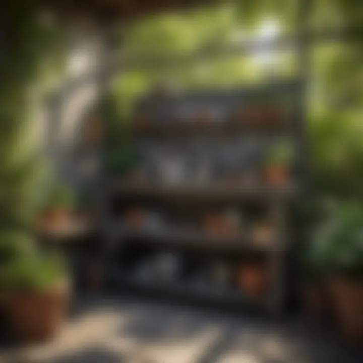 Garden Metamorphosis Snapshot Garden Transformation with Ace Hardware Potting Bench