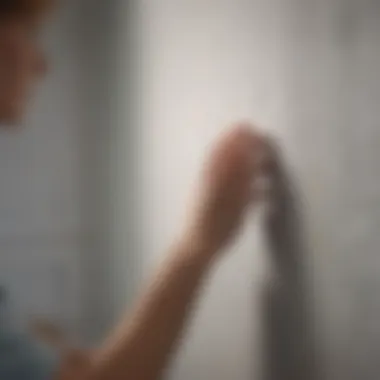 Gentle removal process for wall preservation