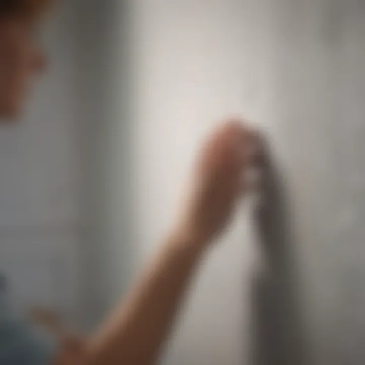 Gentle removal process for wall preservation
