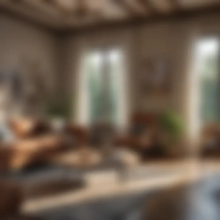 Cozy living room ambiance enhanced by Glade plugins.