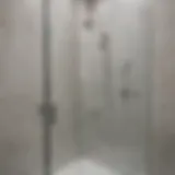 Glass shower door adhesive selection