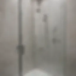 Glass shower door adhesive selection