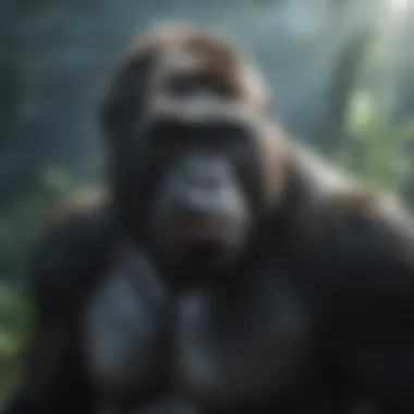 Gorilla Evolving Underwater Skills