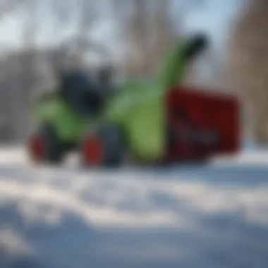Greenworks Snow Thrower 13 Amp - Precision Engineering