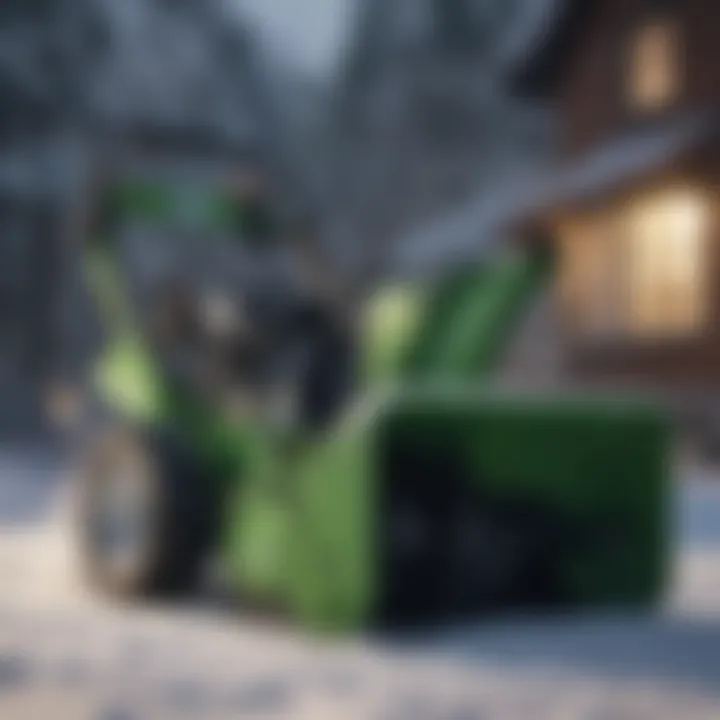 Greenworks Snow Thrower 13 Amp - Winter Wonder