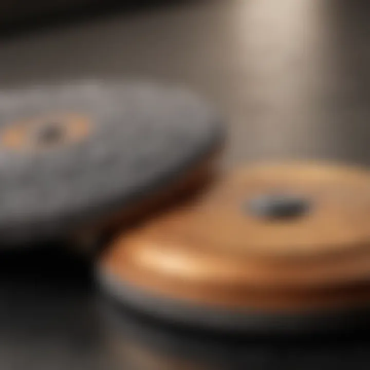 Sanding disc grit size comparison