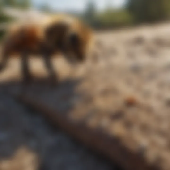 Strategies for Ground Bee Management Infographic illustrating strategies for managing ground bees