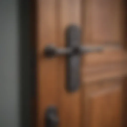 Essential tools for removing a door handleset