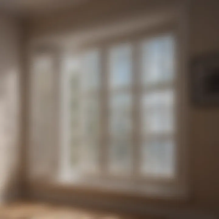 Measuring window for new shutters
