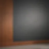 Half-inch furring strips used for wall framing