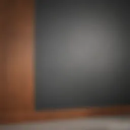 Half-inch furring strips used for wall framing