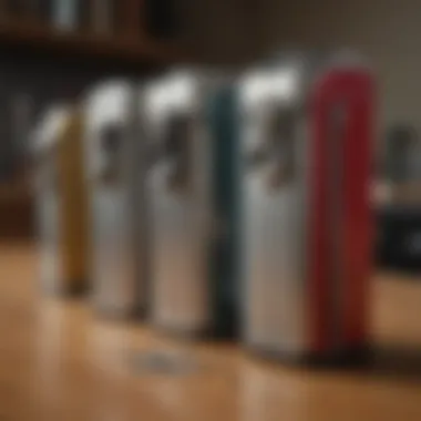Comparison of Hamilton Beach tall can opener with other can opener models