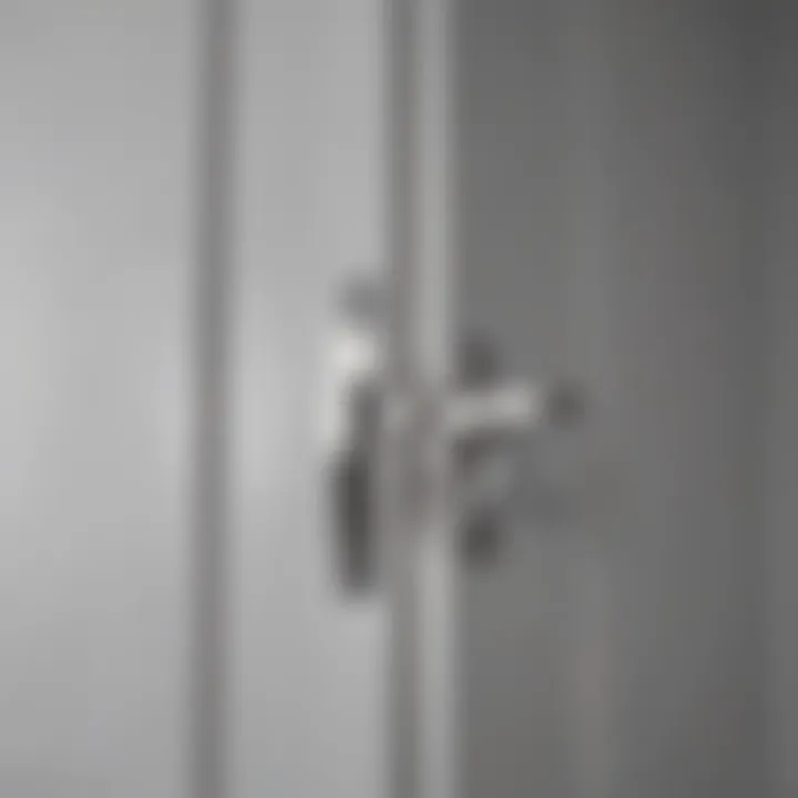 Sleek and sophisticated Hancock door hardware collection