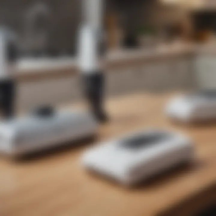 Various models of handheld vacuum sealers lined up for comparison