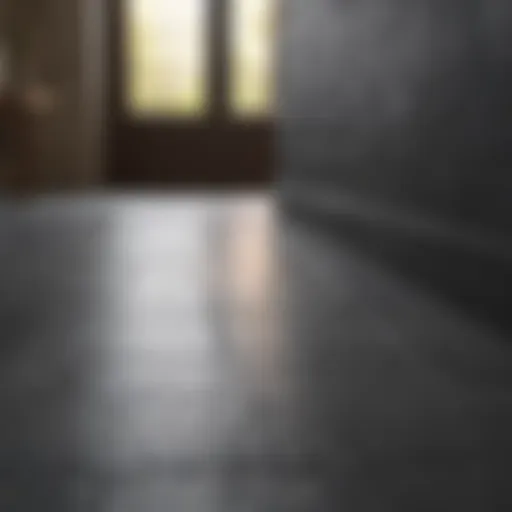Elegant Slate Tile Primer Application