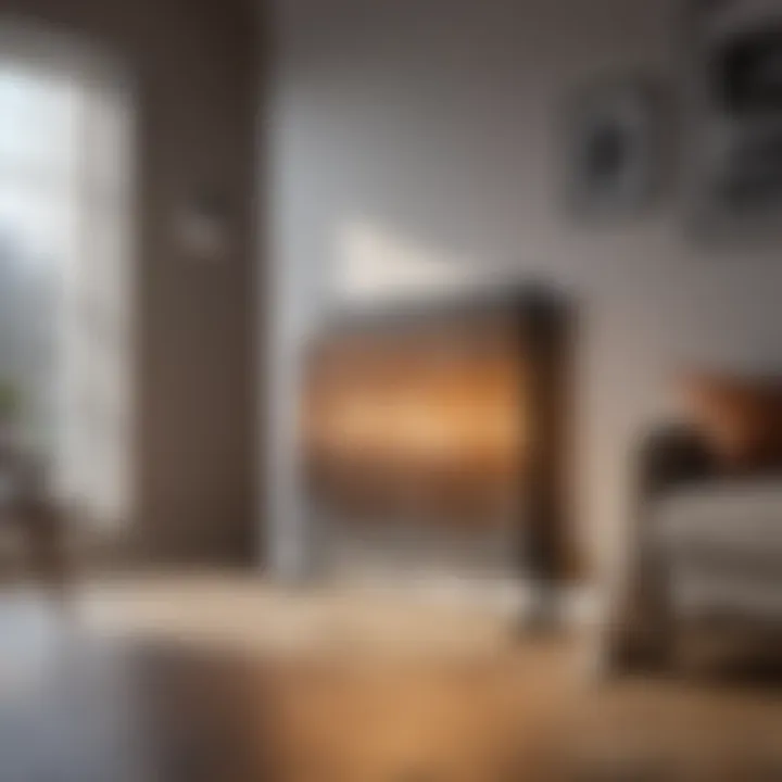 High-Capacity Panel Heater for Large Spaces