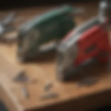 Comparison of the Arrow Staple Gun with Competitors Comparison chart of the Arrow staple gun against similar tools in the market