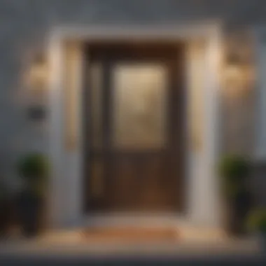 Enhanced Home Security Home security with lockable storm door
