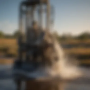 Significance of Horsepower in Well Pump Systems Illustration depicting the impact of horsepower on well pump systems