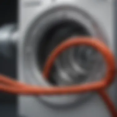 Illustration of Maintenance Tips for Washing Machine Hoses