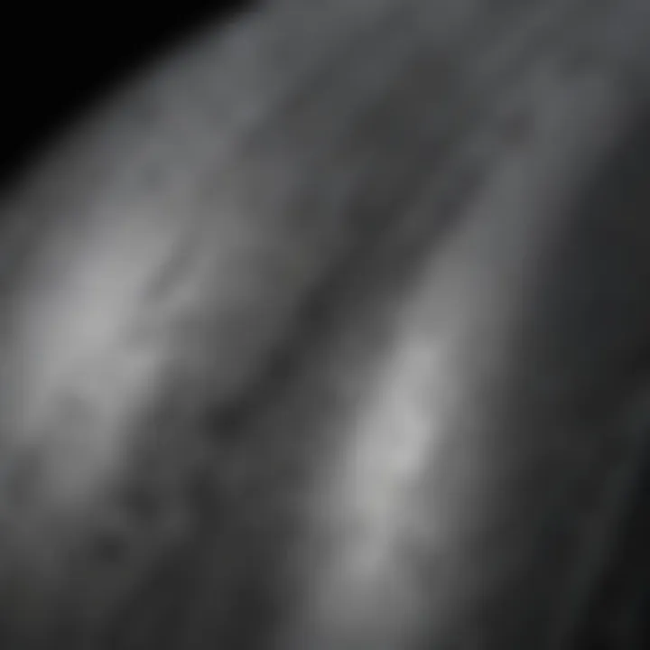 Before and after images of a scratched surface treated with rubbing compound illustrating effectiveness.