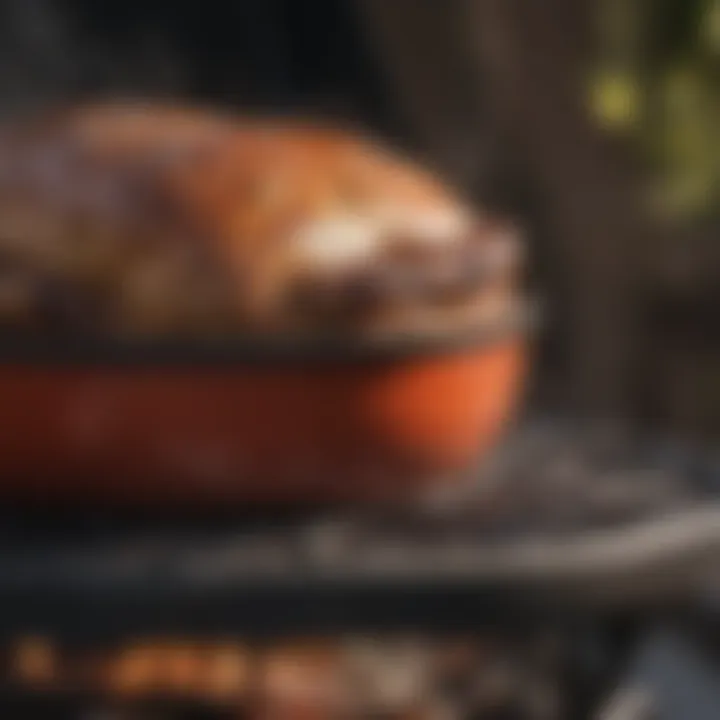 An infographic highlighting grill features based on model