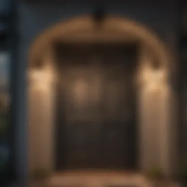 Safety in Style: Modern Security Enhancement Modern Outdoor Motion Light Fixture Enhancing Home Security