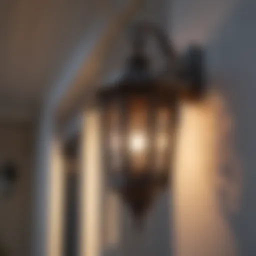 Elegant Lantern Porch Light