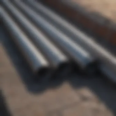 Variety of Gutter Elbow Extension Types Different types of gutter elbow extensions displayed outdoors