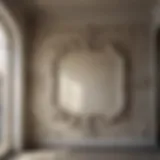 Artistic Stucco Paneling Design