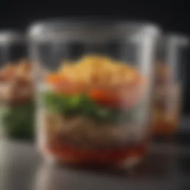 Sustainability in Food Saver Containers Environmentally friendly food saver plastic containers emphasizing sustainability
