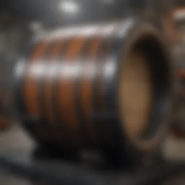 Industrial application of barrel liners